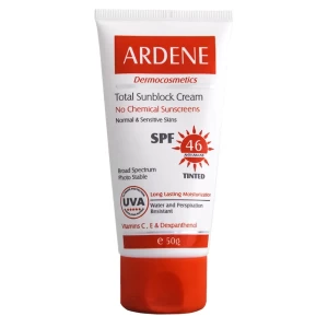 کرم ضد آفتاب SPF 46 آردن رنگی 50 میلی لیتر